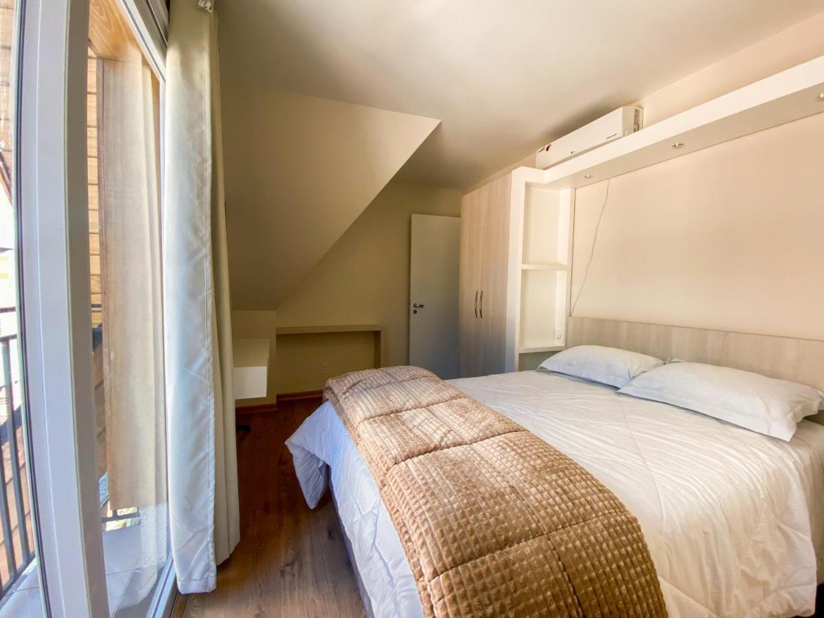 Apartamento A 500M Da Rua Coberta - 1 Suite - Para 4 Pessoas Gramado Exterior photo
